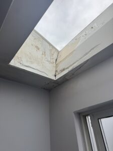 stage 1 of drywall repair