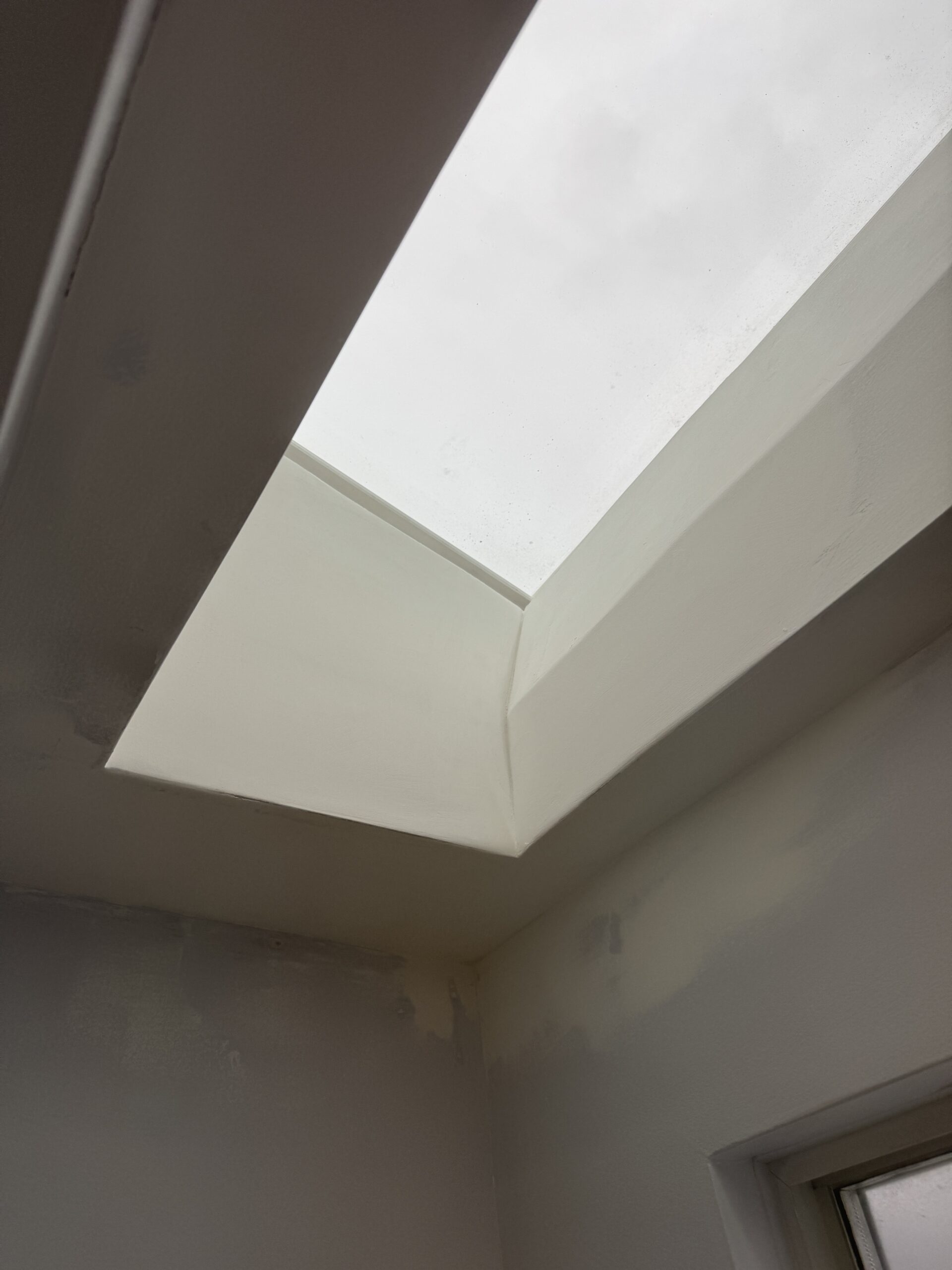 Drywall ready for paint