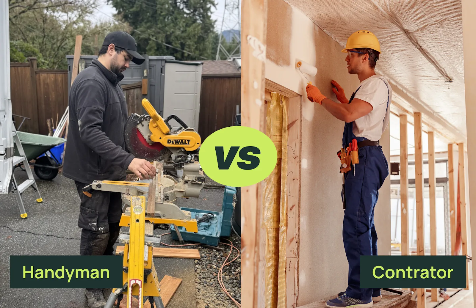 Handyman vs Contractor in Vancouver: Who Should You Hire for Your Home?