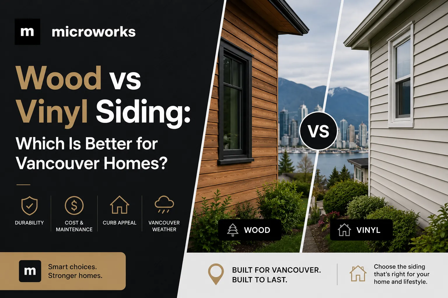 Wood vs Vinyl Siding: Which Is Better for Vancouver Homes?
